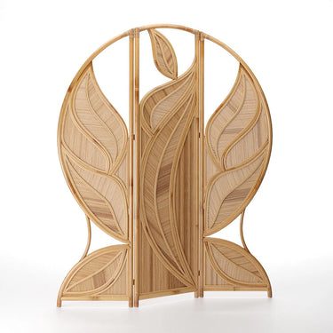 Pencil Reed Rattan Room Divider | Handmade with Gabriella Crespi'S Timeless Style