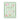 ¨Pilates & God¨Green Striped Canvas