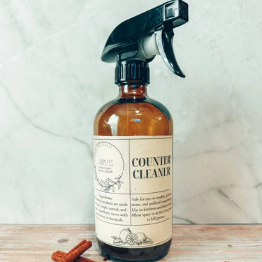 Natural Counter Cleaner | Natural Cleaners | Organic Counter Spray | Nontoxic Cleaner | Pet Friendly | Non-Toxic Counter Spray | Organic