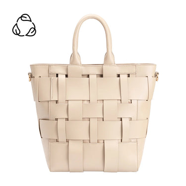 Mya Bone Large Recycled Vegan Tote Bag