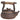 Creativity Tray Heart Sutra Tea Board Chinese Retro Pot Tray Ceramic Pot Bearing Dry Brewing Table Water Storage Type Teaware