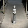 Massive Standing Buddha Statue Asian Buddha Figurine Concrete Zen Lady Sculpture Outdoor Garden Decoration