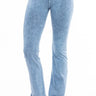 Hardtail Rolldown Bootleg Pant - Mineral Blue