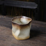 Twisted Ceramic Mug Coffee Cup Niche Special-Shaped Tea Cup Colorful Coarse Pottery Creative Mugs Coffee Cups