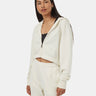 Treeterry Oversized Cropped Zip Hoodie