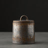 Retro Stoneware Tea Packaging Box Household Japanese Four Seasons Ceramic Sealed Storage Jar for Tea
